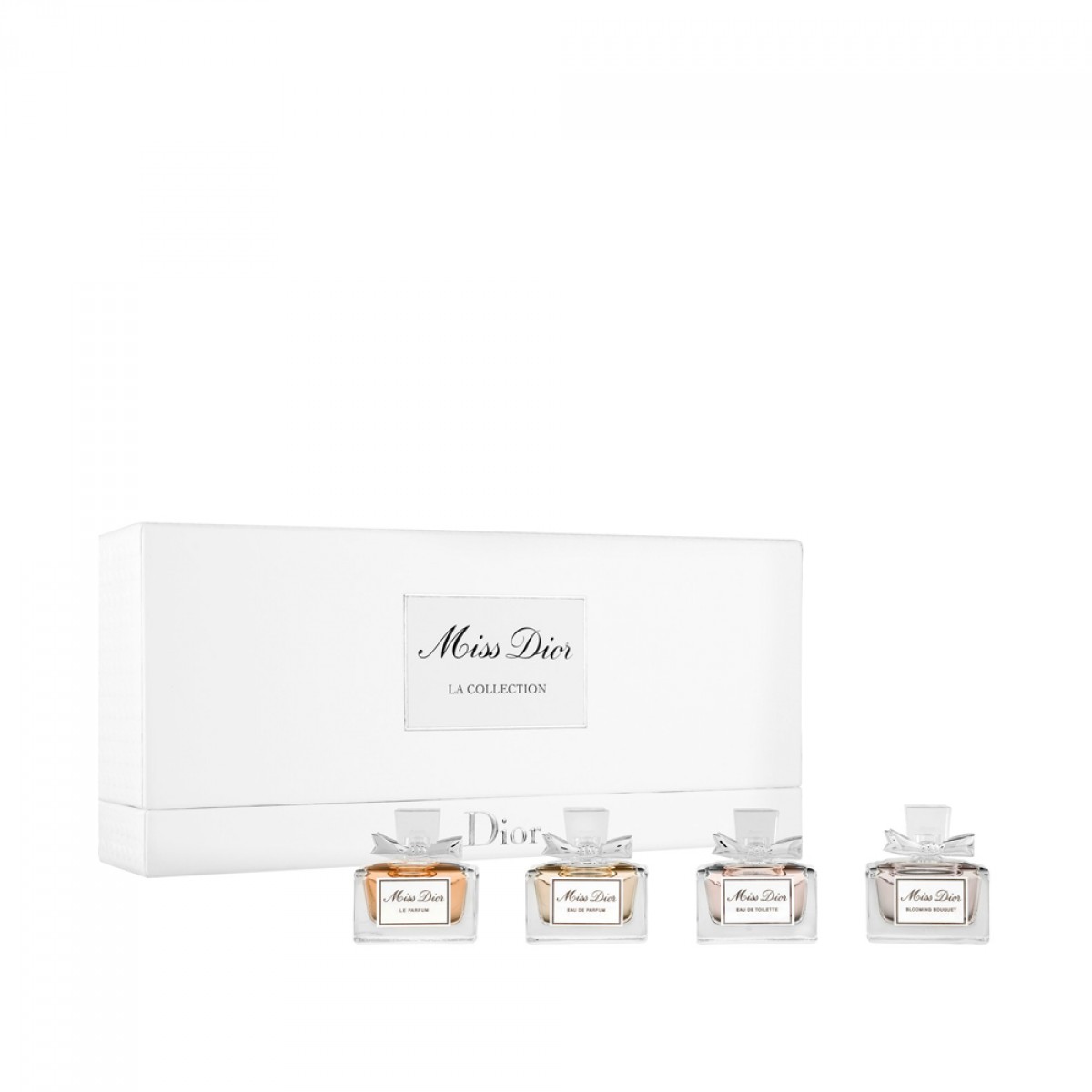 Set of Miniature Miss Dior Perfumes 
